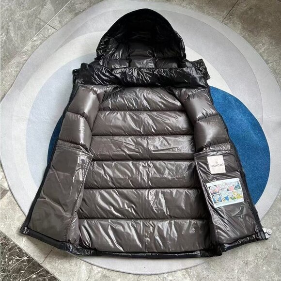 Moncler Black Puffer Vest - Picture 5 of 7